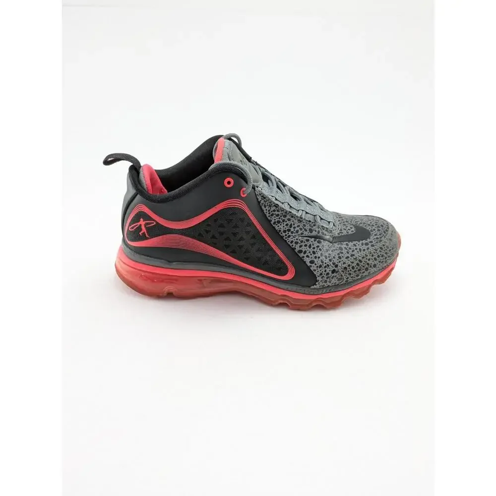 Vintage Mens‎ Nike Air Max Griffey 2013 Gray Black Pink Shoes 538408-006 Size 9